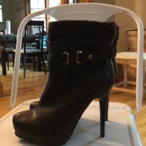 Brown ankle boots